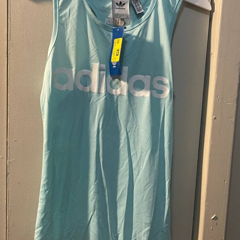 Adidas Women's Essentials Linear Loose Tank Top Size XS